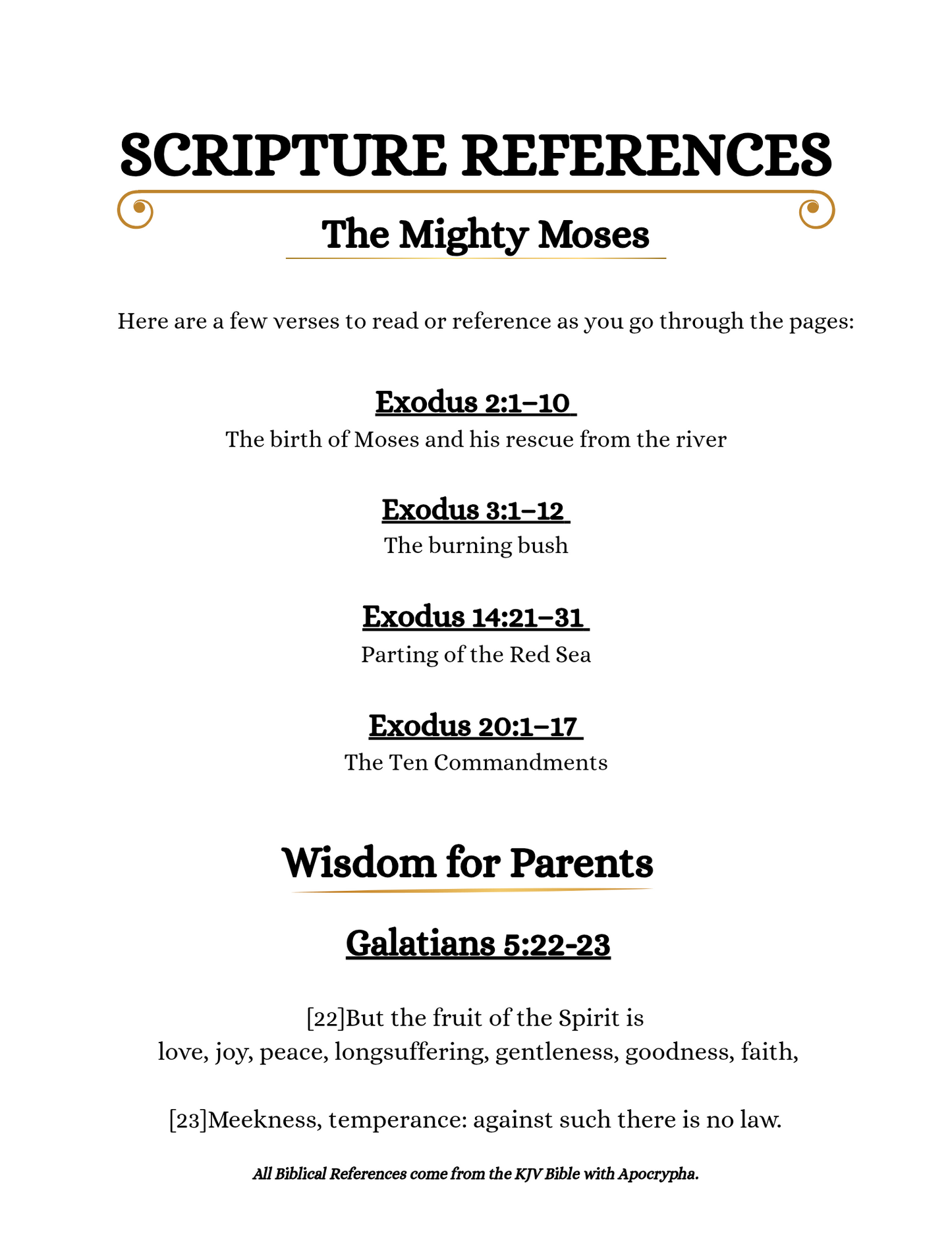 Mighty Moses Coloring Book – Bible Story for Kids (Printable PDF)