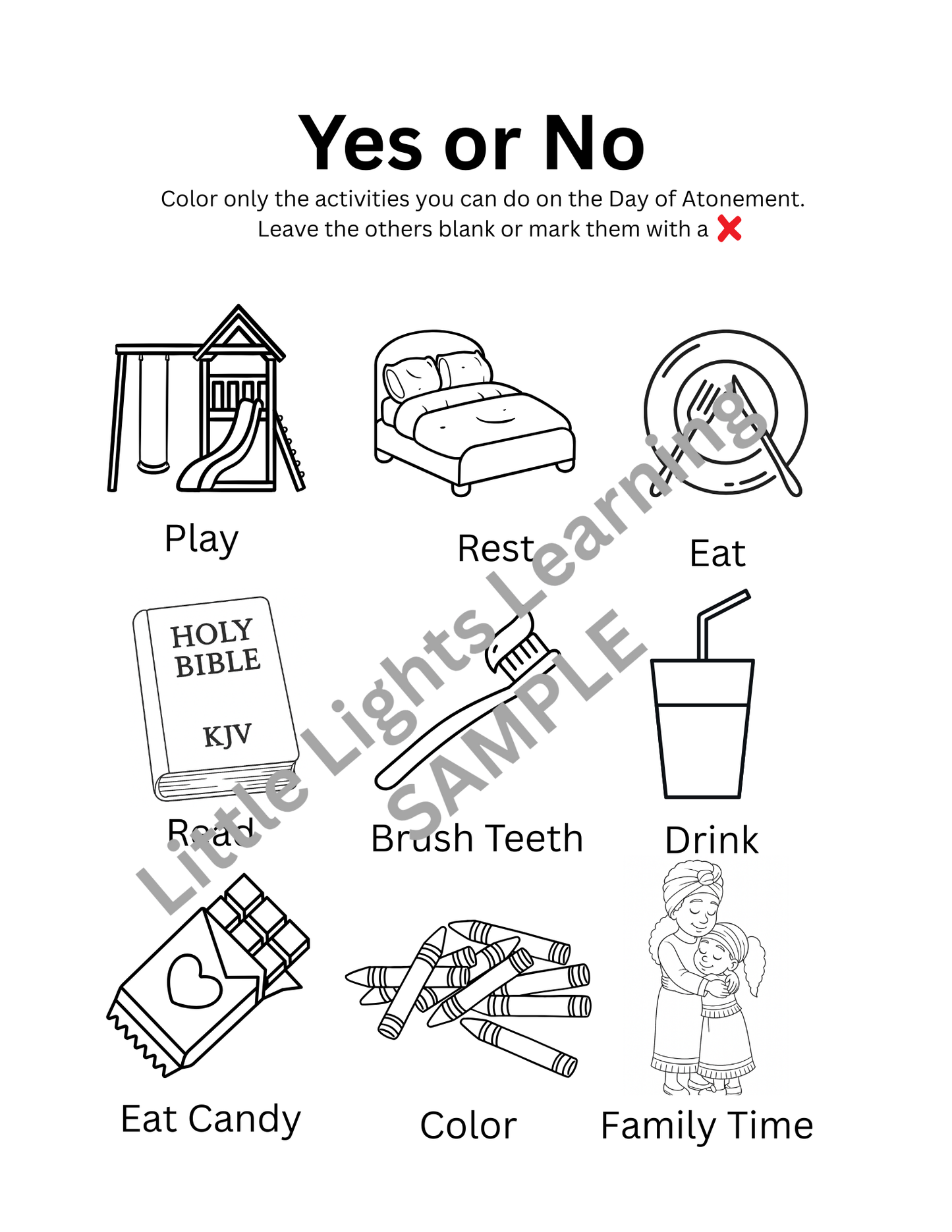 Day of Atonement - Girls Edition