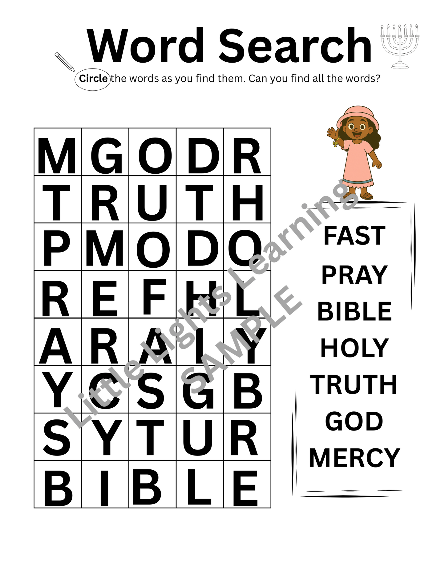 Day of Atonement - Girls Edition