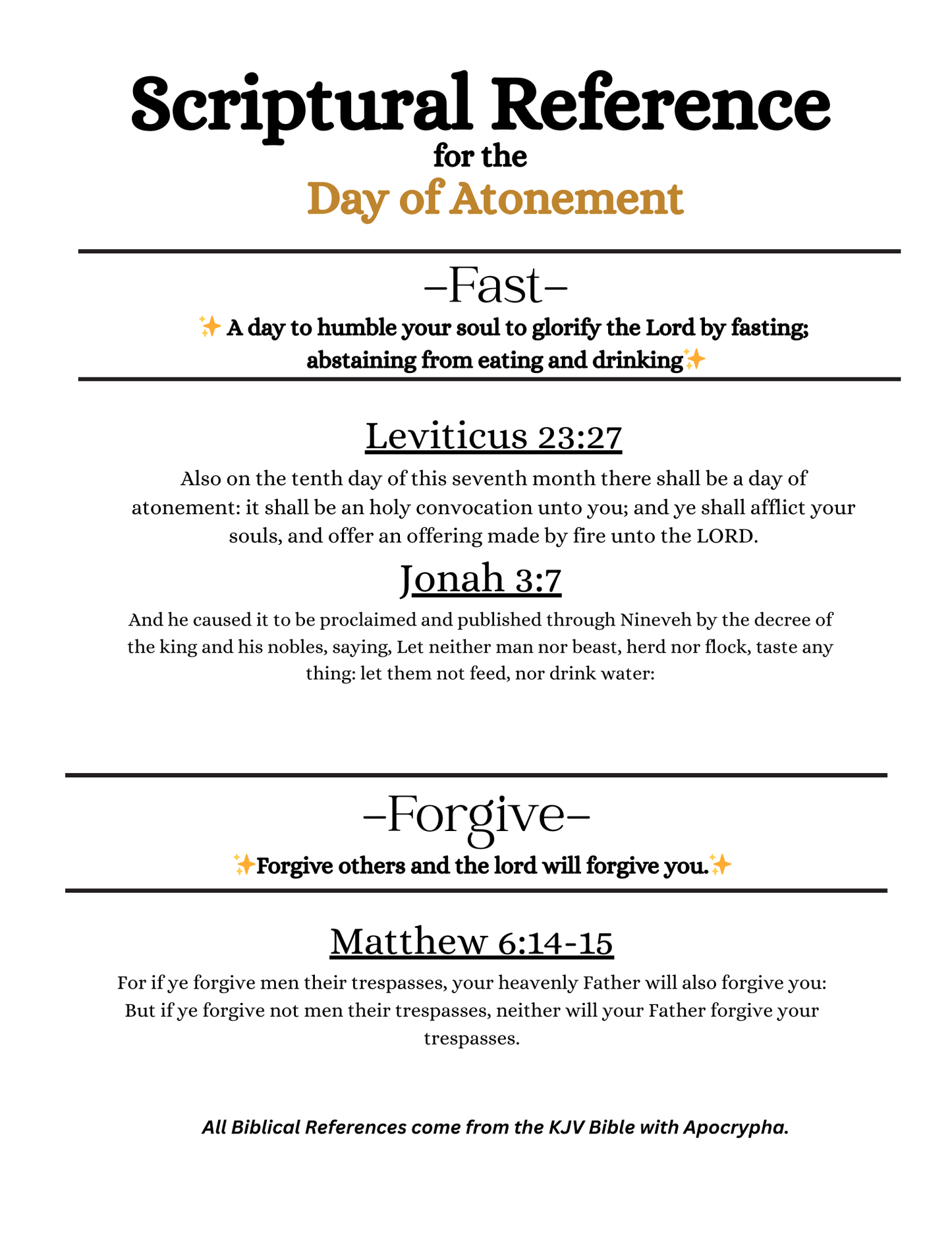 Day of Atonement - Boys Edition