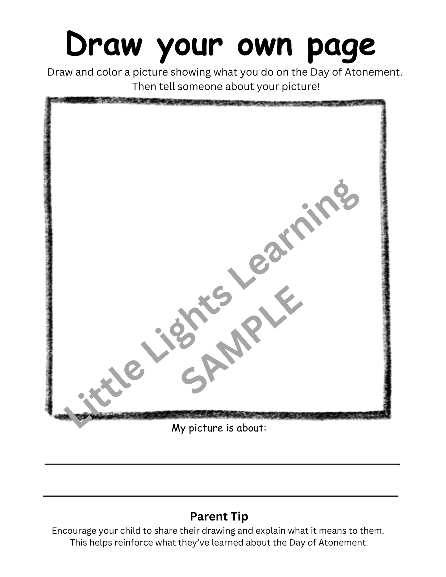 Day of Atonement - Girls Edition