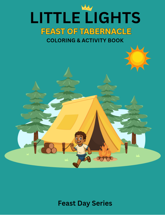 Feast of Tabernacles Coloring and Activity Book - Boys Edition