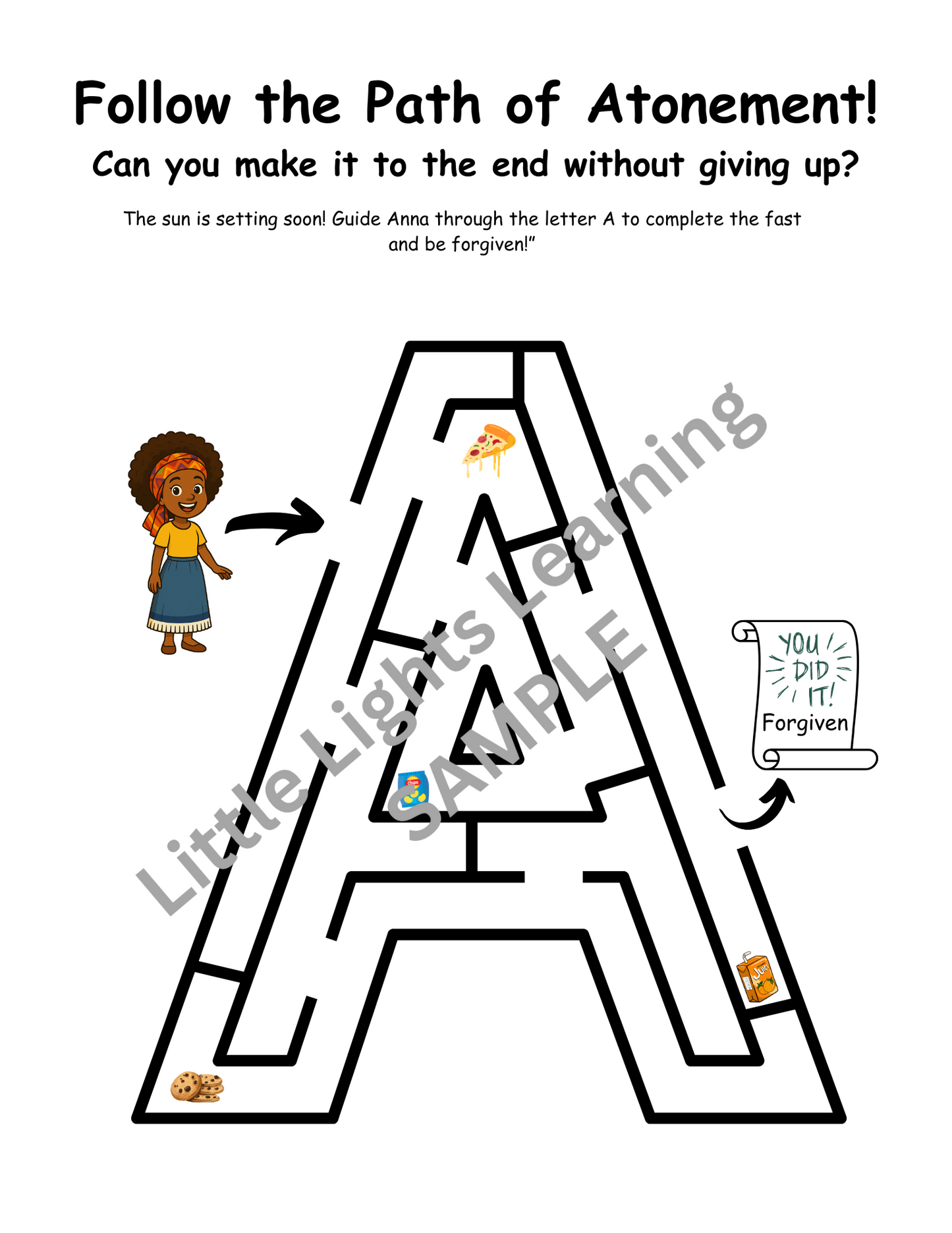 Day of Atonement - Girls Edition